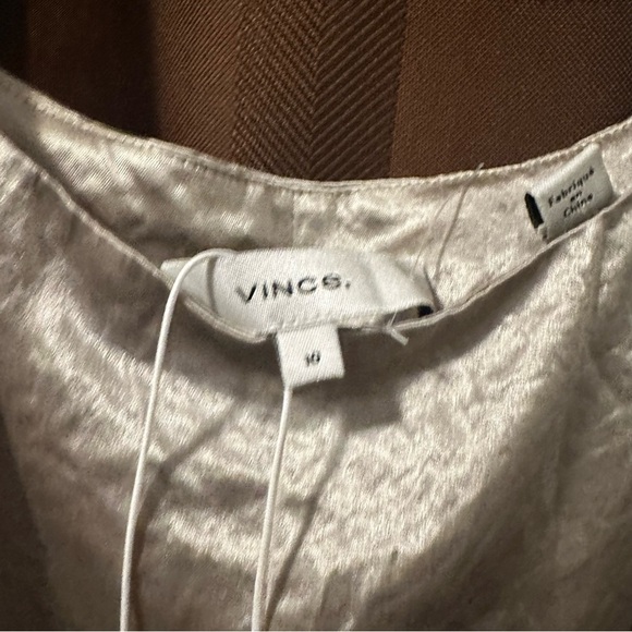 NWT Vince Shiny Slip Dress $295 size - Picture 5 of 5